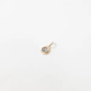 14K Gold Small Cabochon