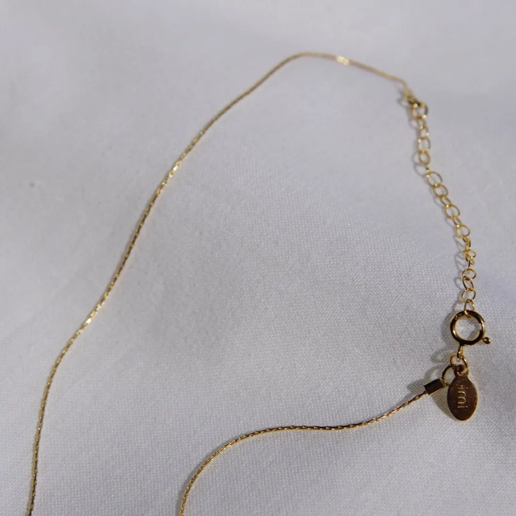 7 Spaced Herkimer Quartz Necklace
