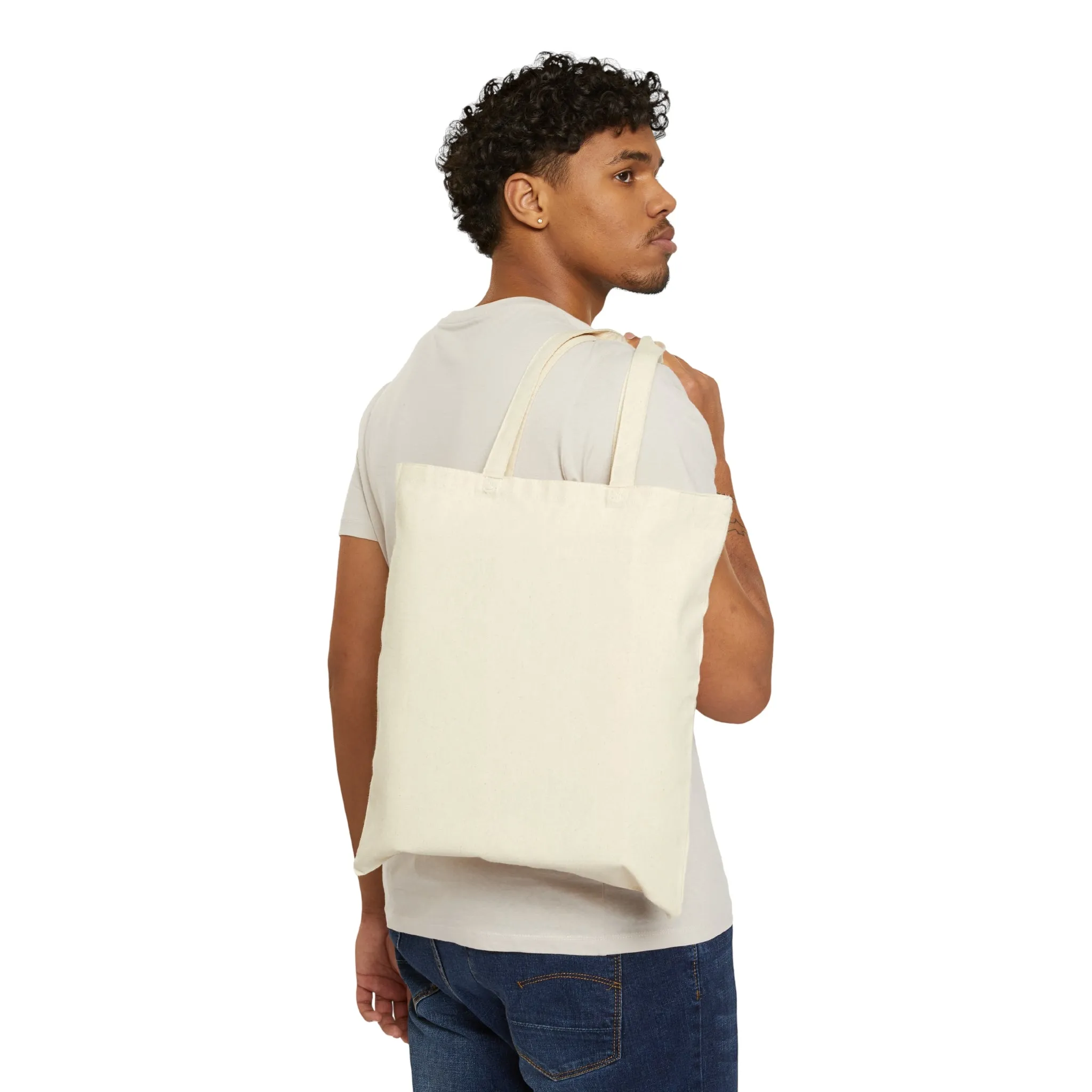 Adapt Or Die Cotton Canvas Tote Bag