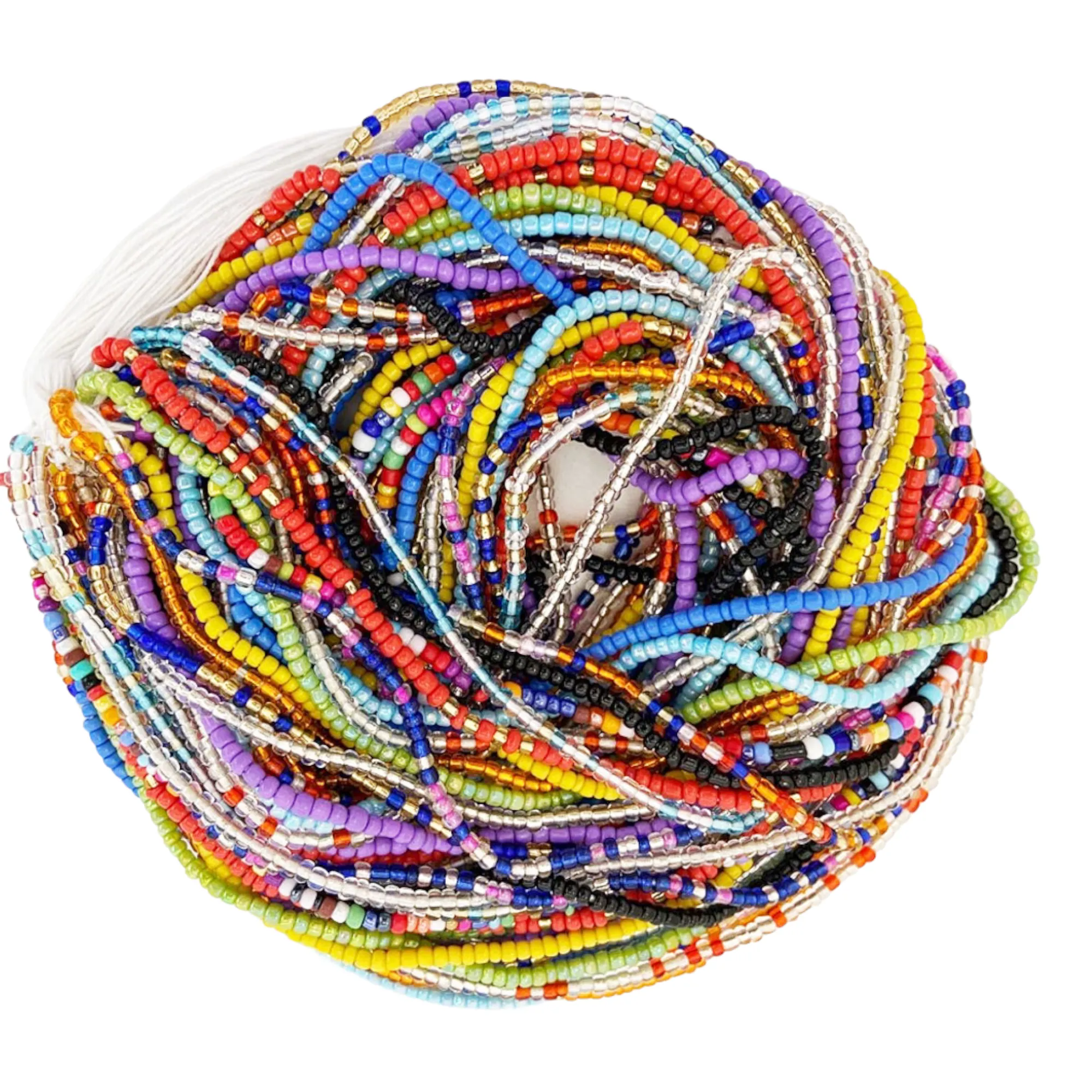 African Waist Beads (tie-on)