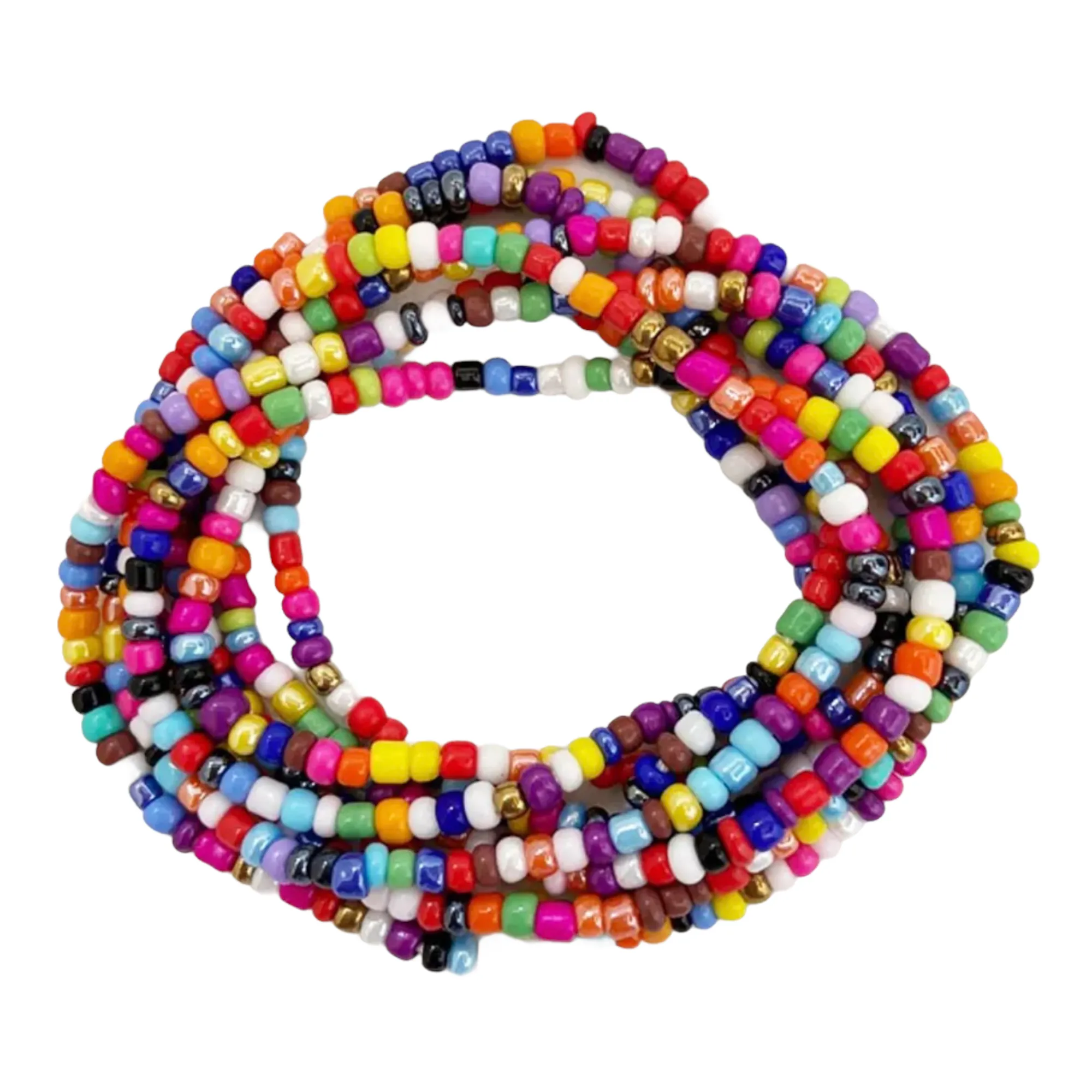 African Waist Beads (tie-on)
