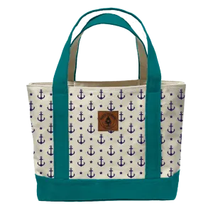 All Over Anchors Large Tote