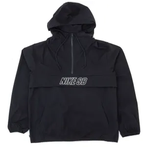 Anorak Skate Jacket (Black / White) (S)
