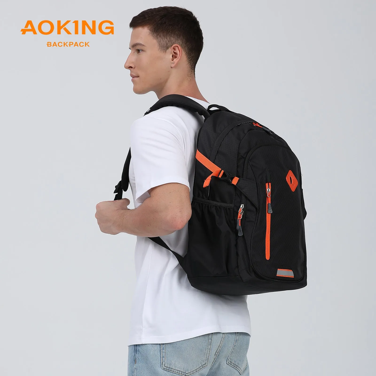 Aoking Backpack Lightweight Casual Backpack JN470322A-45