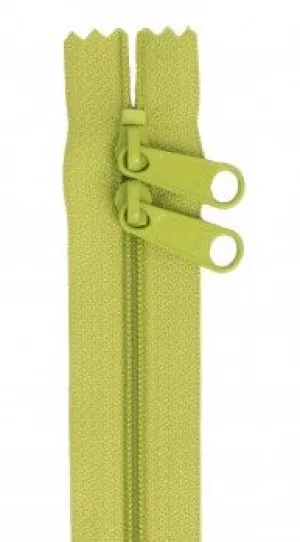 Apple Green 30" Double Pull Zipper