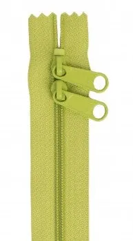 Apple Green 30" Double Pull Zipper