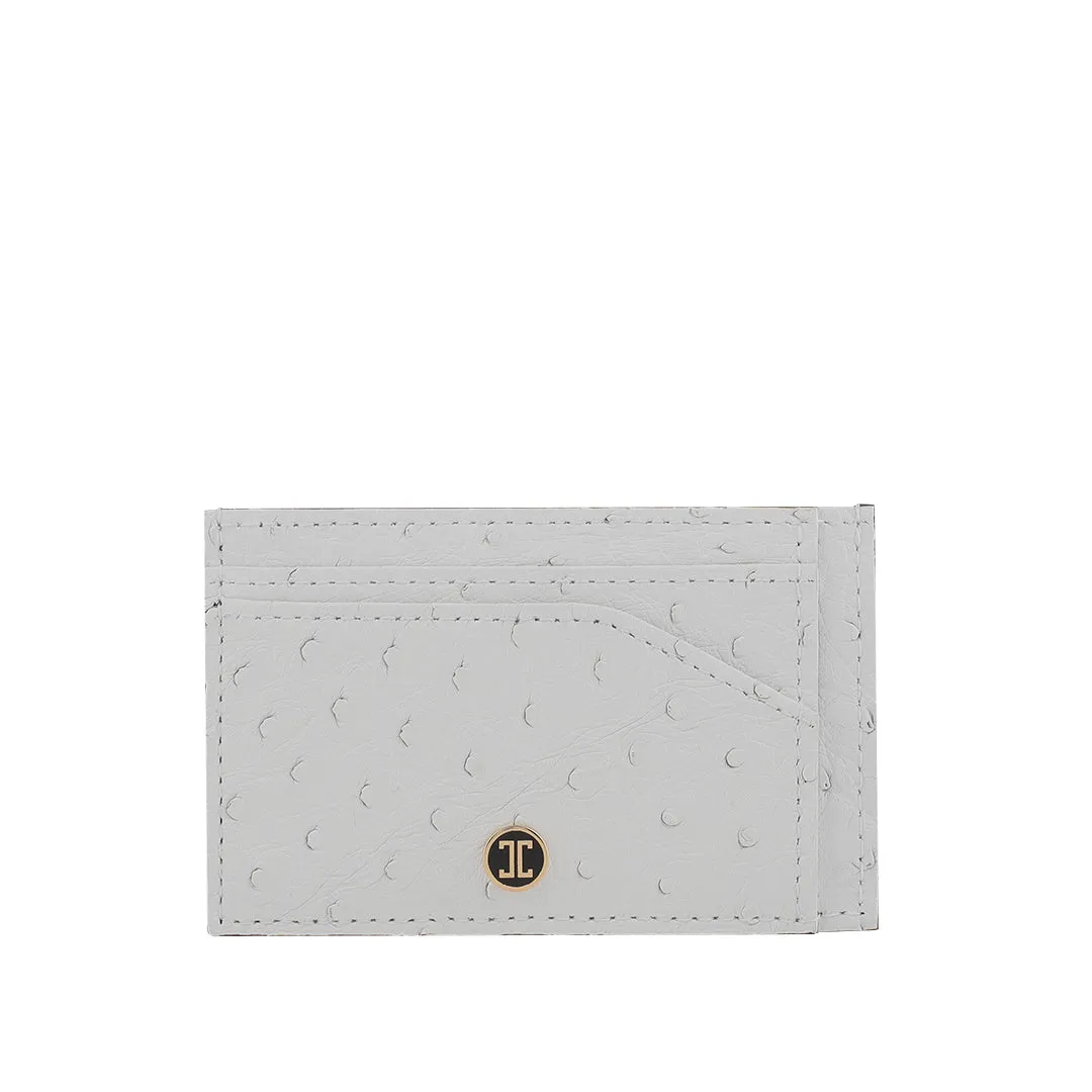ART23 MEN'S CARD HOLDER OSTRICH