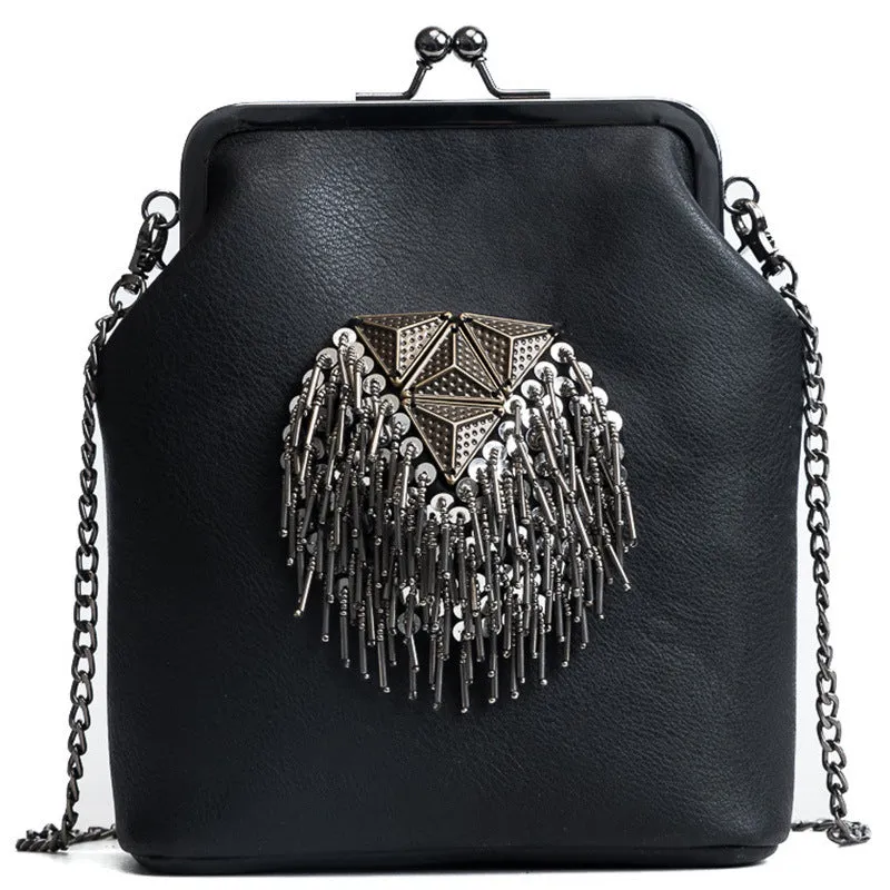Aspen Shell Chain Crossbody Bags