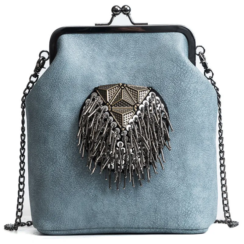 Aspen Shell Chain Crossbody Bags