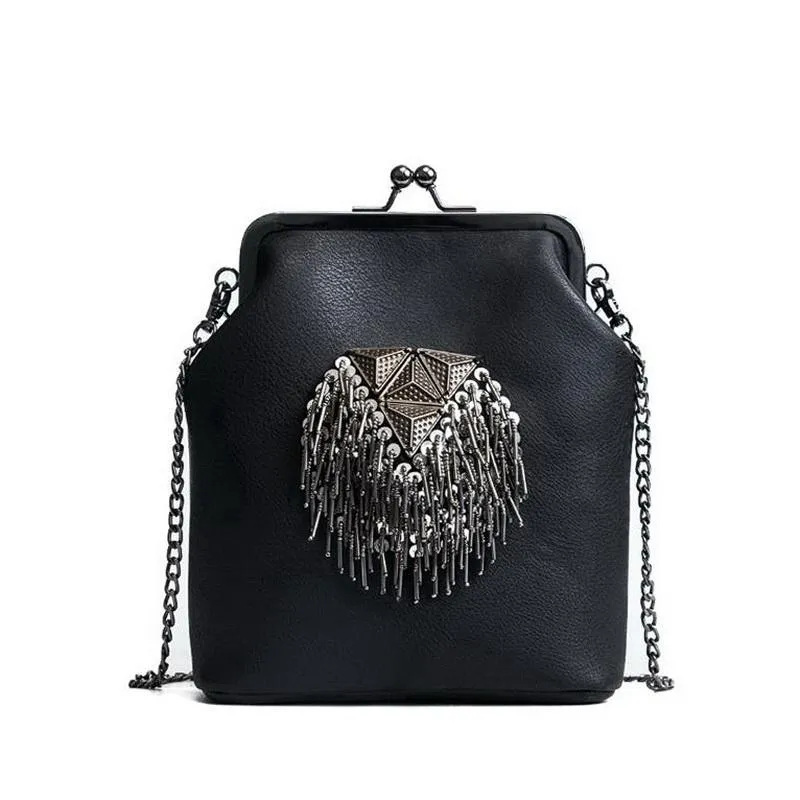 Aspen Shell Chain Crossbody Bags