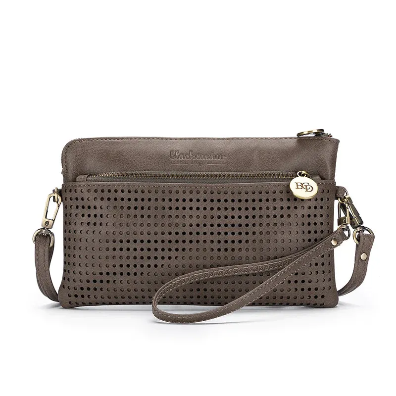 Black Caviar Nina Purse Dark Taupe