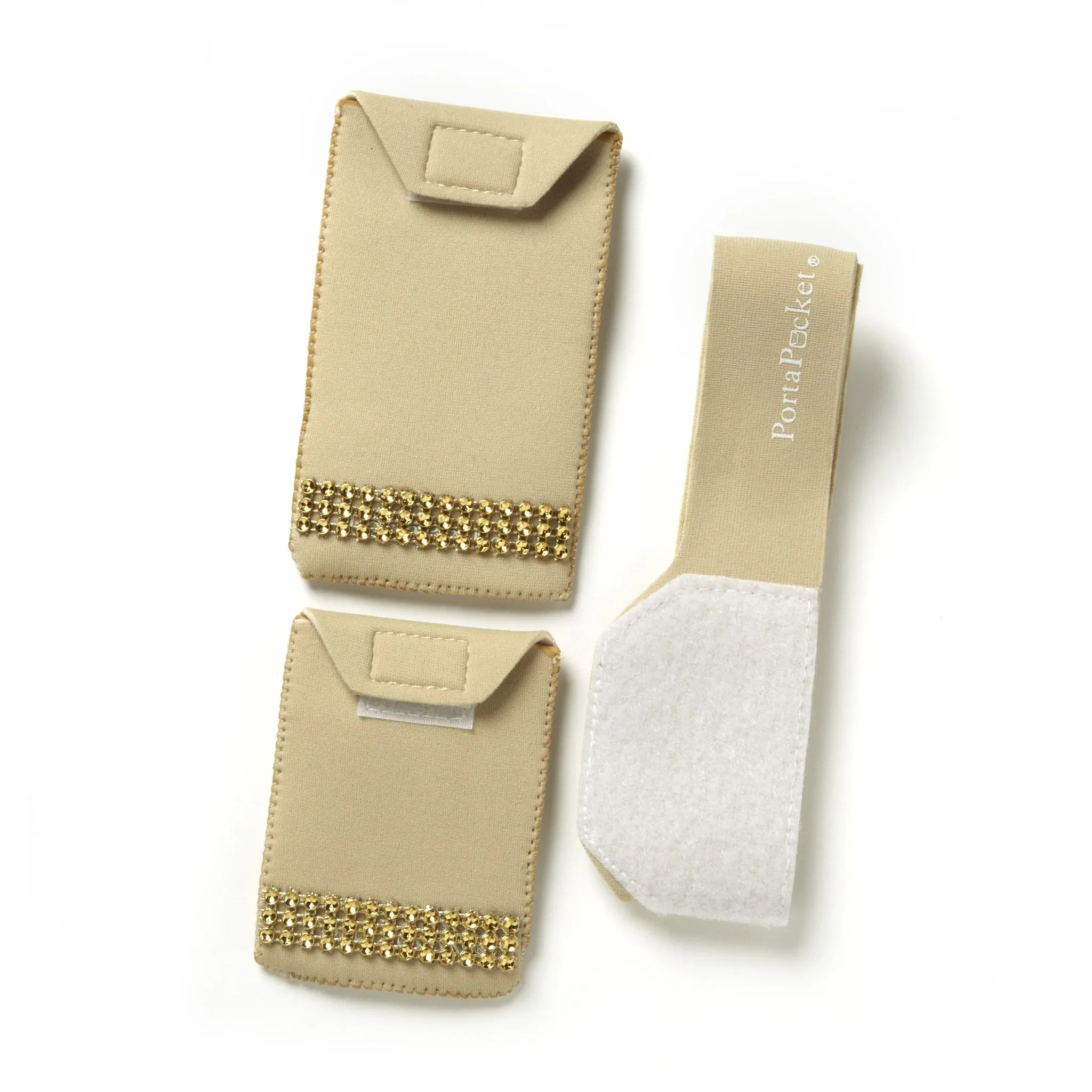 *bling!* Essentials  ~ 3-pc undercover pocket kit for ID/cards, makeup & more