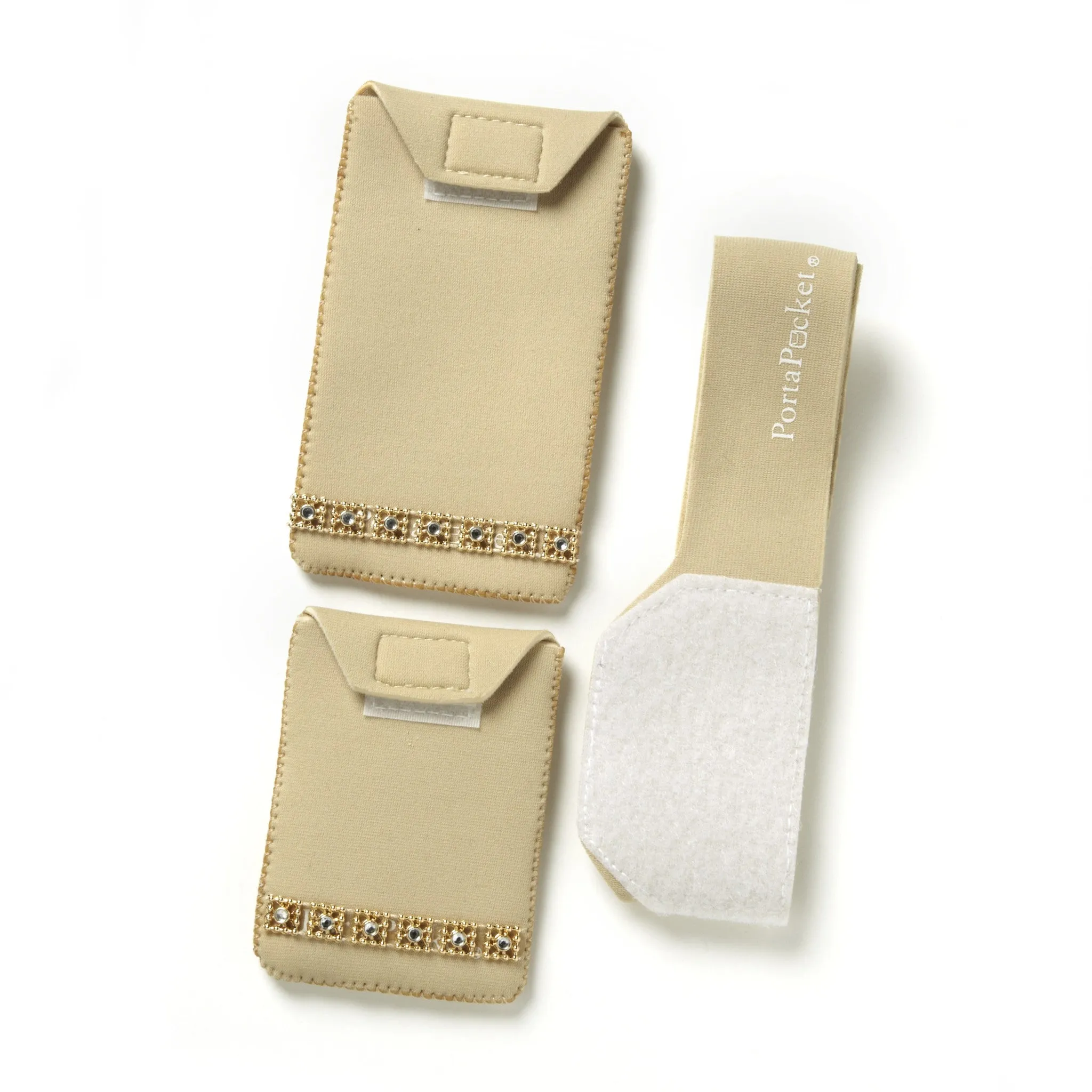 *bling!* Essentials  ~ 3-pc undercover pocket kit for ID/cards, makeup & more