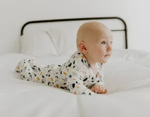 Bloom Zipper Footies (Organic Cotton)