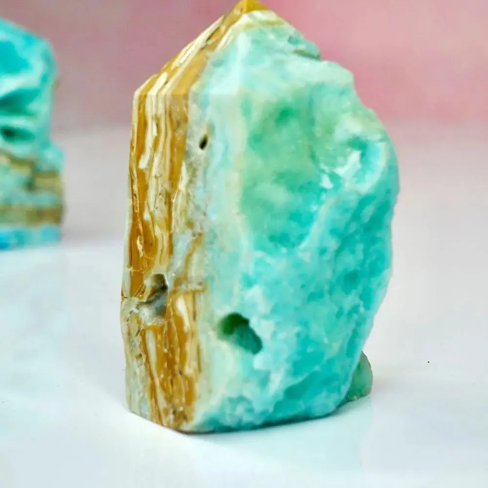 Blue Aragonite Point - Small Sizes