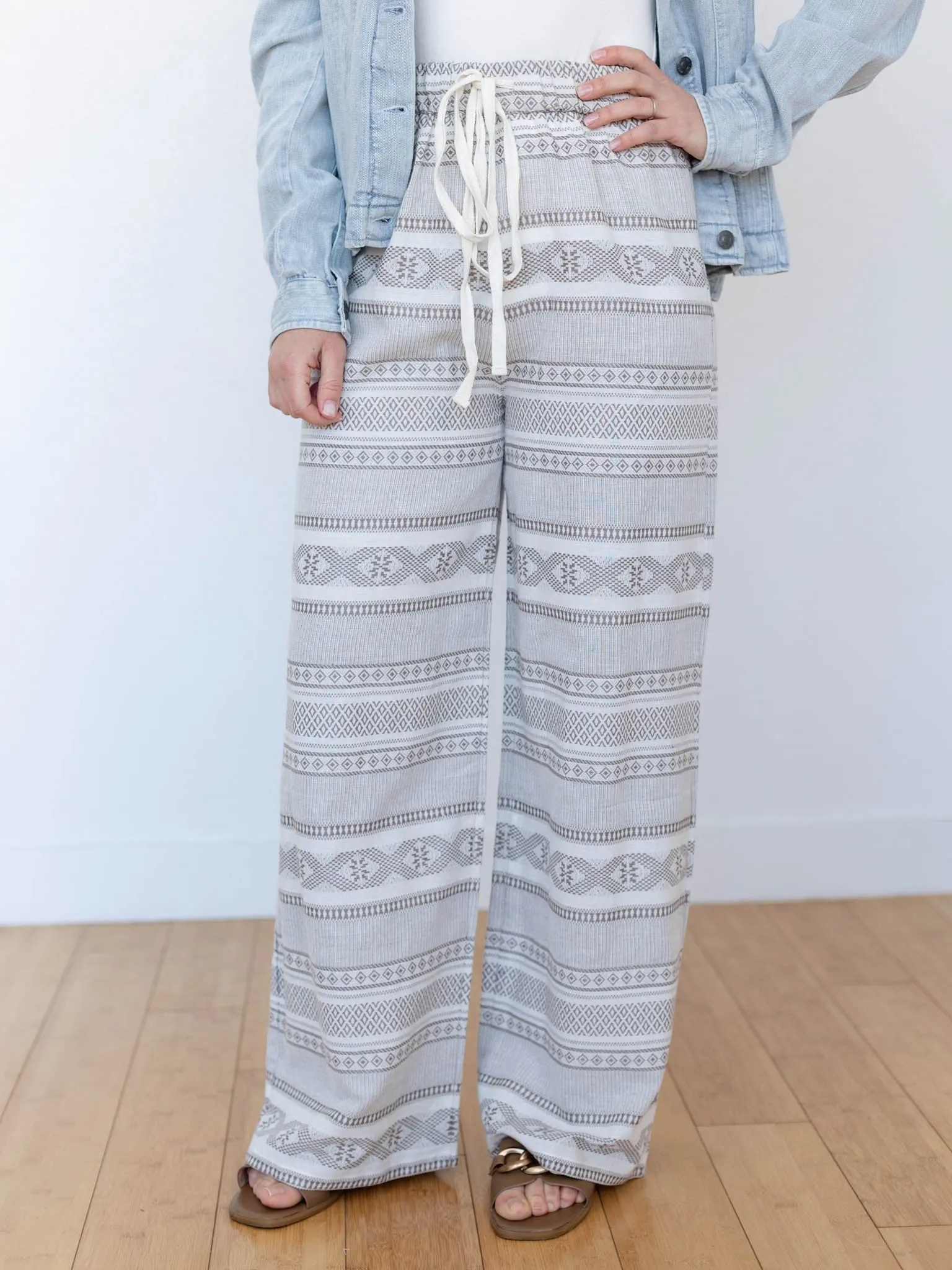 Bobi Tie Waist Pant