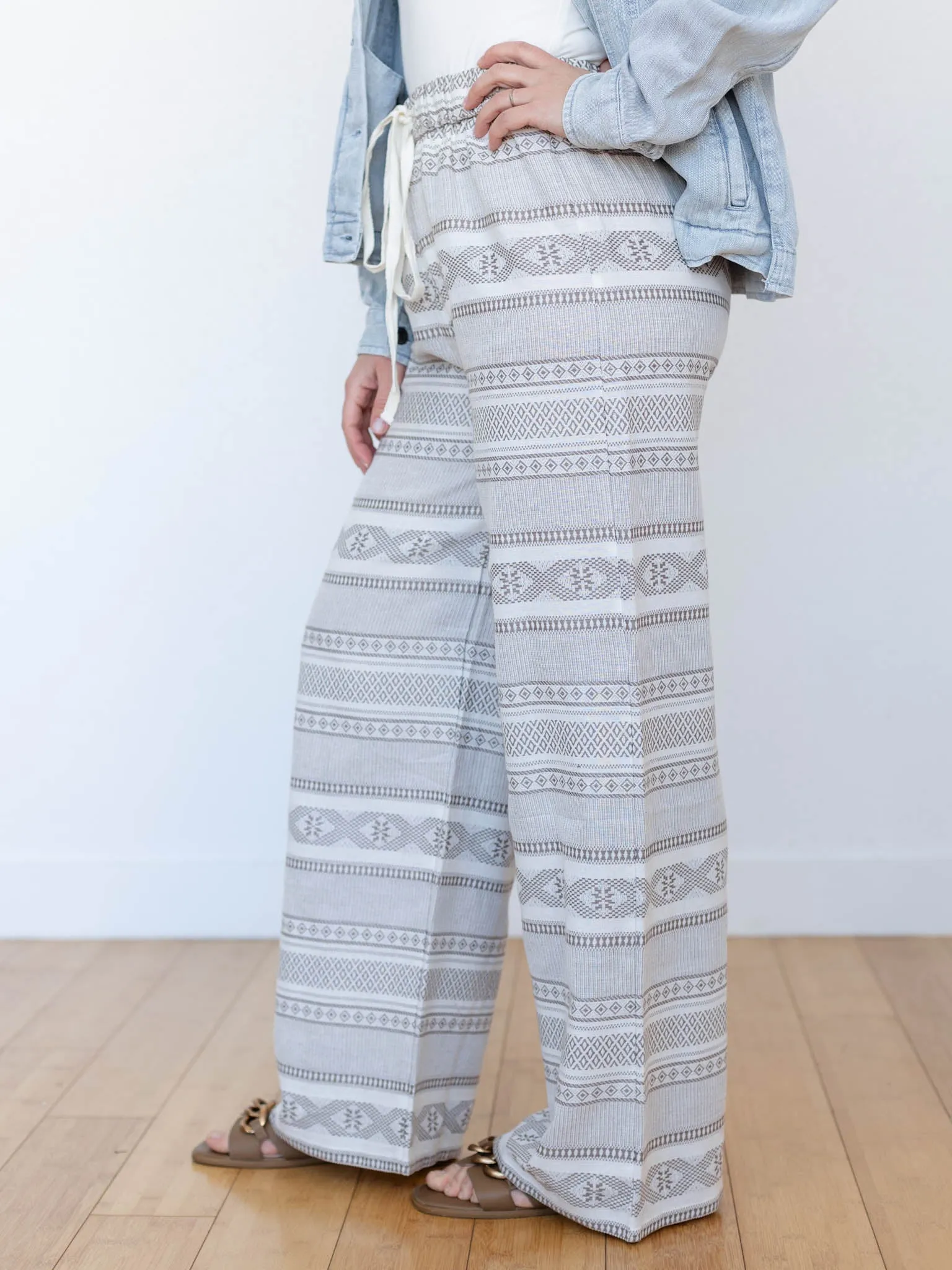 Bobi Tie Waist Pant