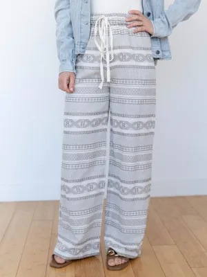Bobi Tie Waist Pant