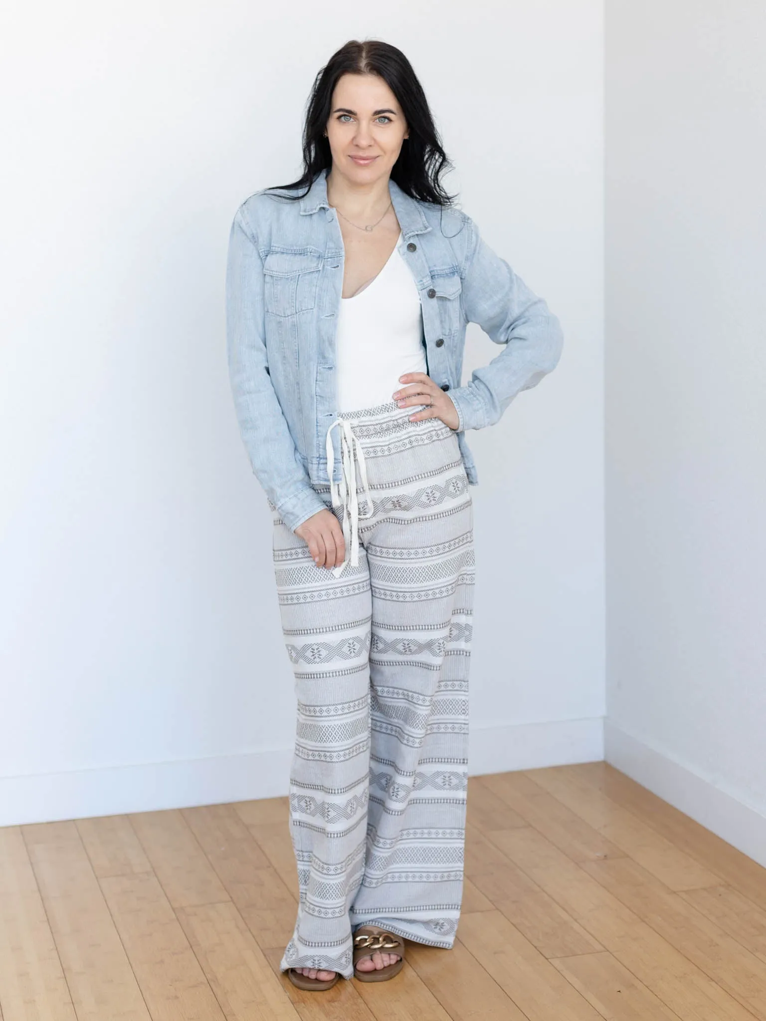 Bobi Tie Waist Pant