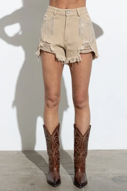 Broadway Bach Party Denim Shorts