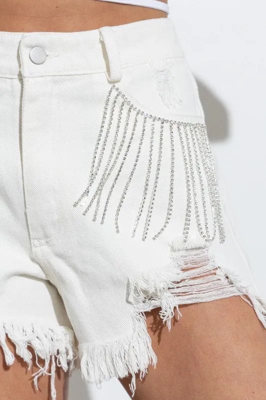 Broadway Bach Party Denim Shorts