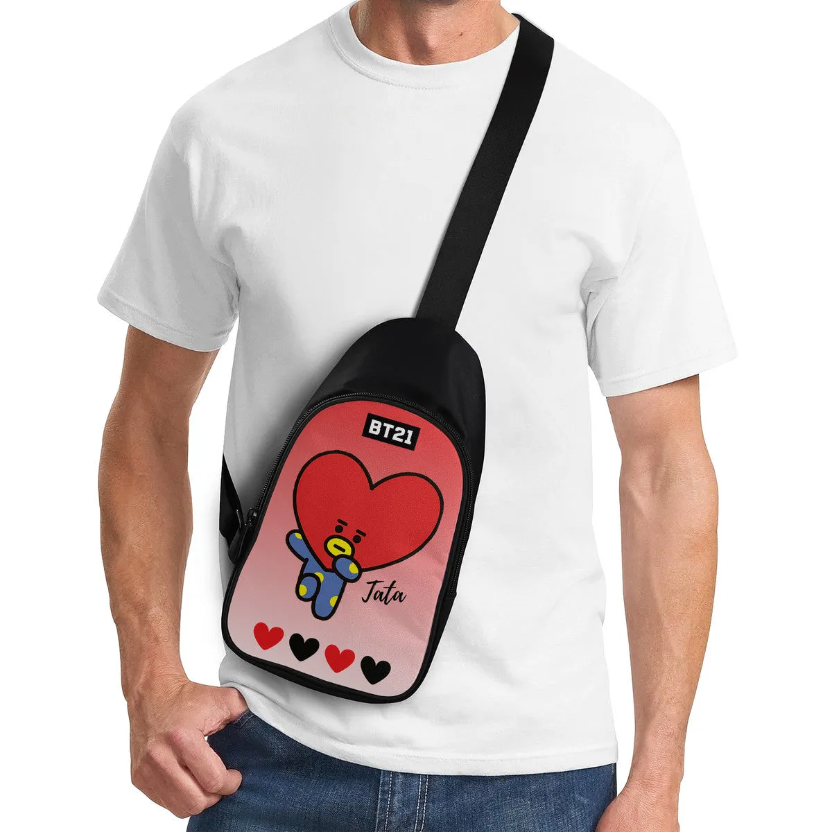BT21 Tata Chest Bag - BTS V Cross Body Bag