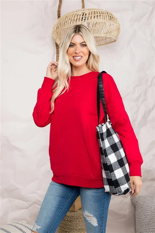 BUFFALO PLAID ZIPPER FASHION TOTE BAG