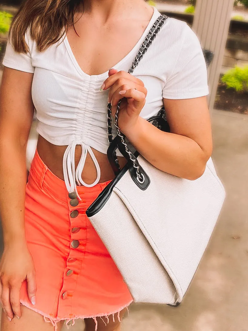 Canvas & Leather Totes