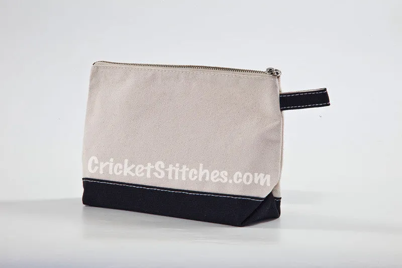 Canvas Cosmetic Bag