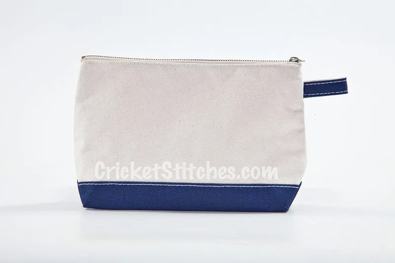 Canvas Cosmetic Bag