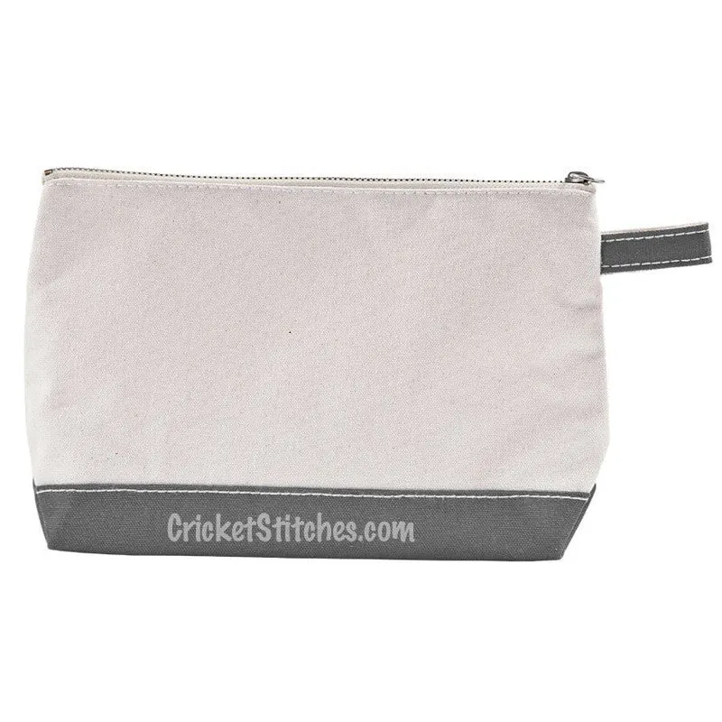 Canvas Cosmetic Bag