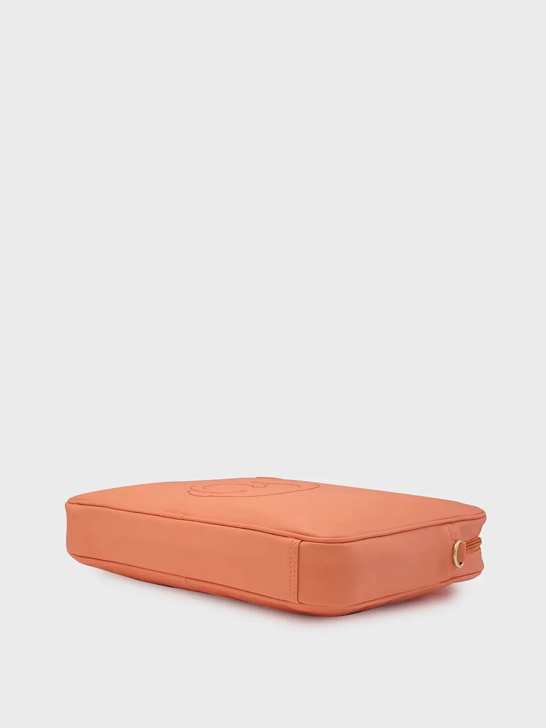Caprese Dora Large Coral Laptop Bag
