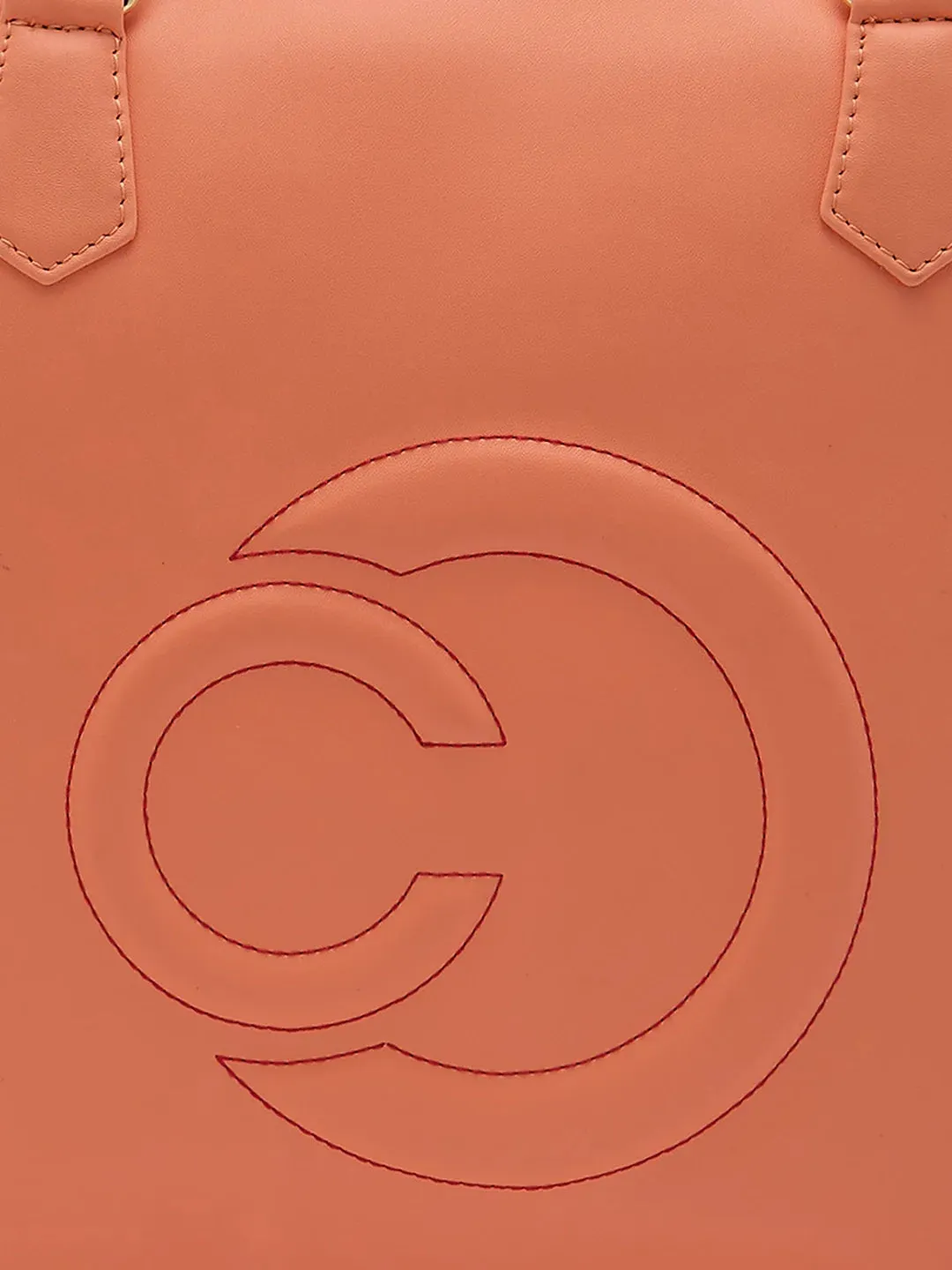 Caprese Dora Large Coral Laptop Bag