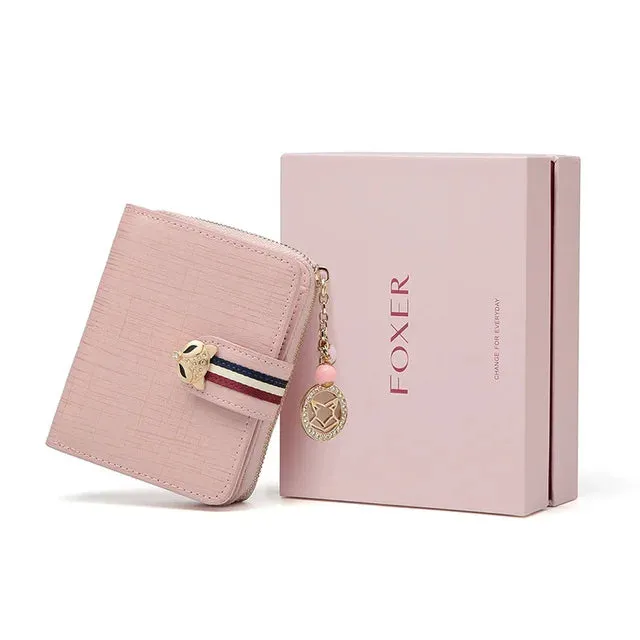 Card Holder Split Leather Wallet