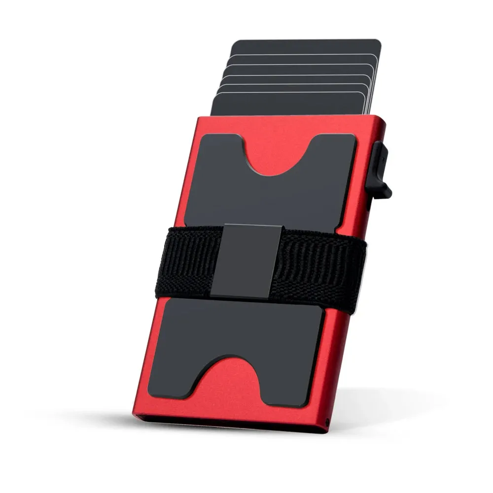 CASEKEY Aluminium Pop-up Smart Wallet with RFID Blocking