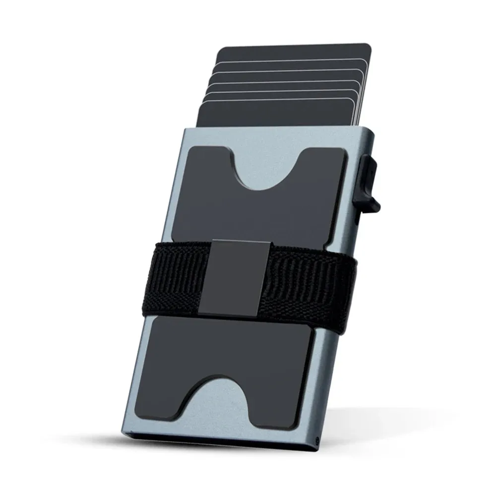 CASEKEY Aluminium Pop-up Smart Wallet with RFID Blocking