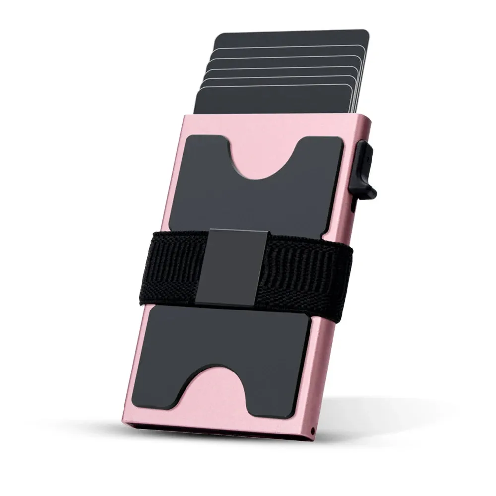 CASEKEY Aluminium Pop-up Smart Wallet with RFID Blocking