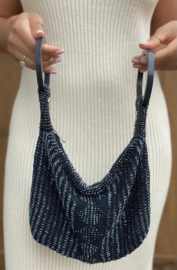Catalina Beaded Wristlet