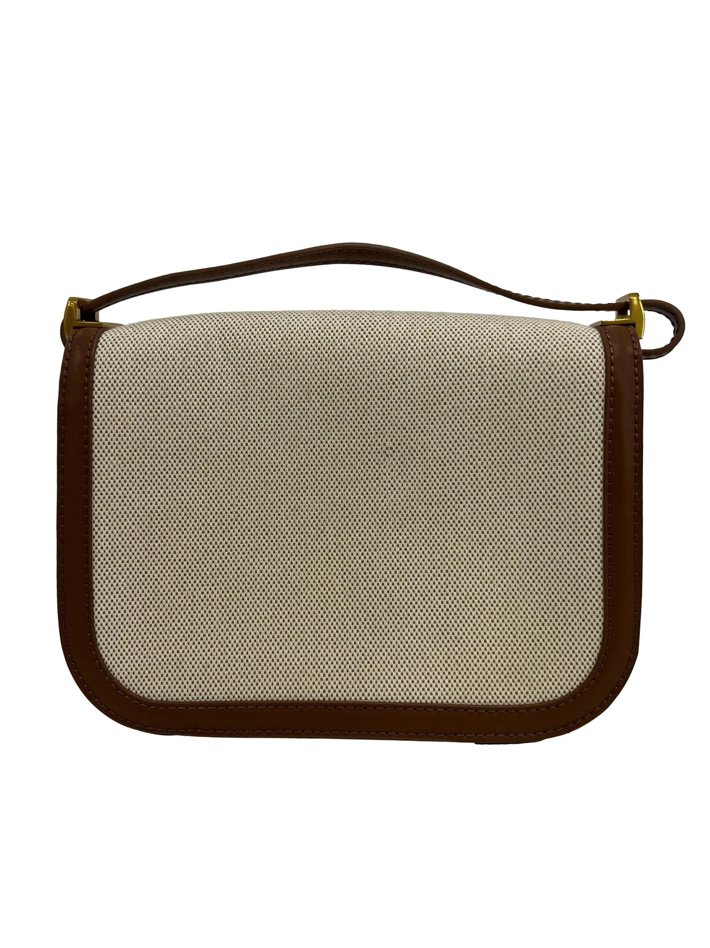 Charlot Canvas Crossbody Bag - Chocolate
