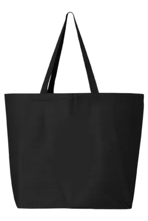 Cheerful Christmas Mama Canvas Jumbo Tote
