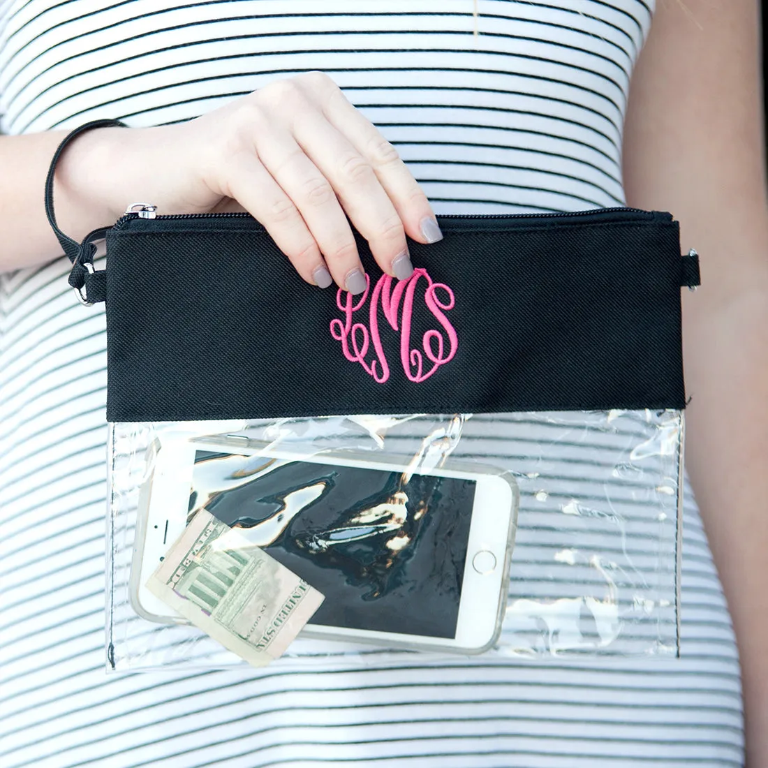 Clear Stadium Friendly Gameday Cross Body Purse - 7 Colors