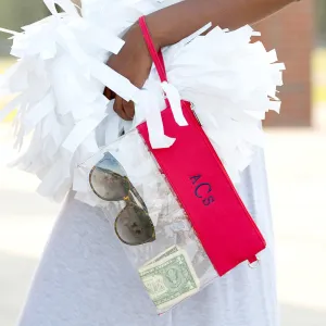 Clear Stadium Friendly Gameday Cross Body Purse - 7 Colors