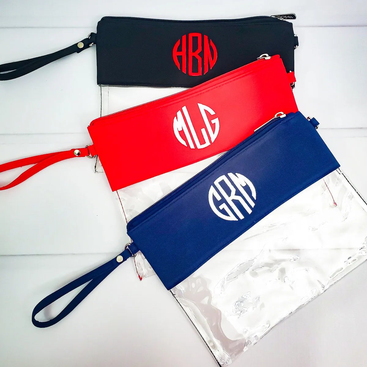 Clear Stadium Friendly Gameday Cross Body Purse - 7 Colors