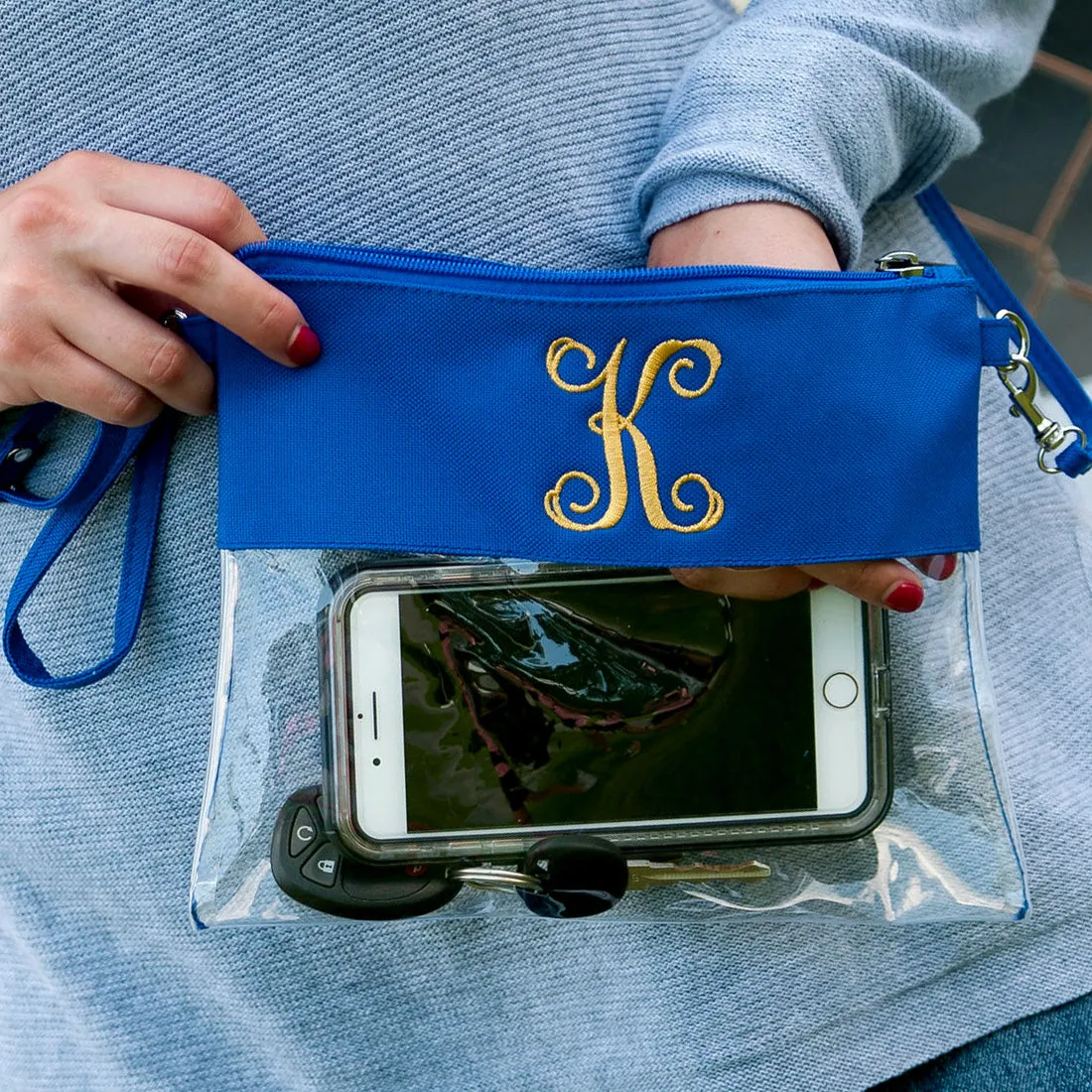 Clear Stadium Friendly Gameday Cross Body Purse - 7 Colors
