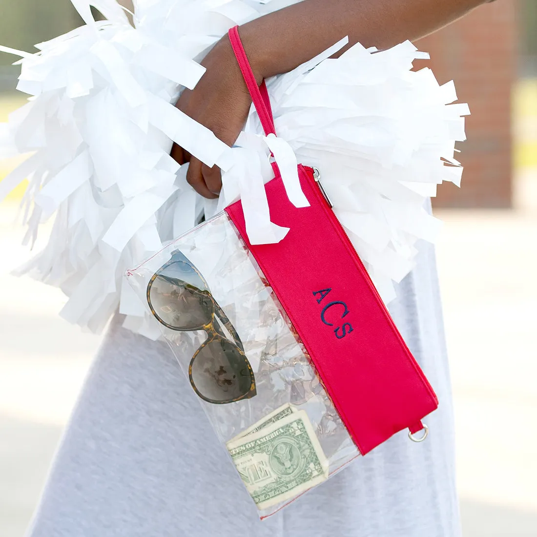 Clear Stadium Friendly Gameday Cross Body Purse - 7 Colors