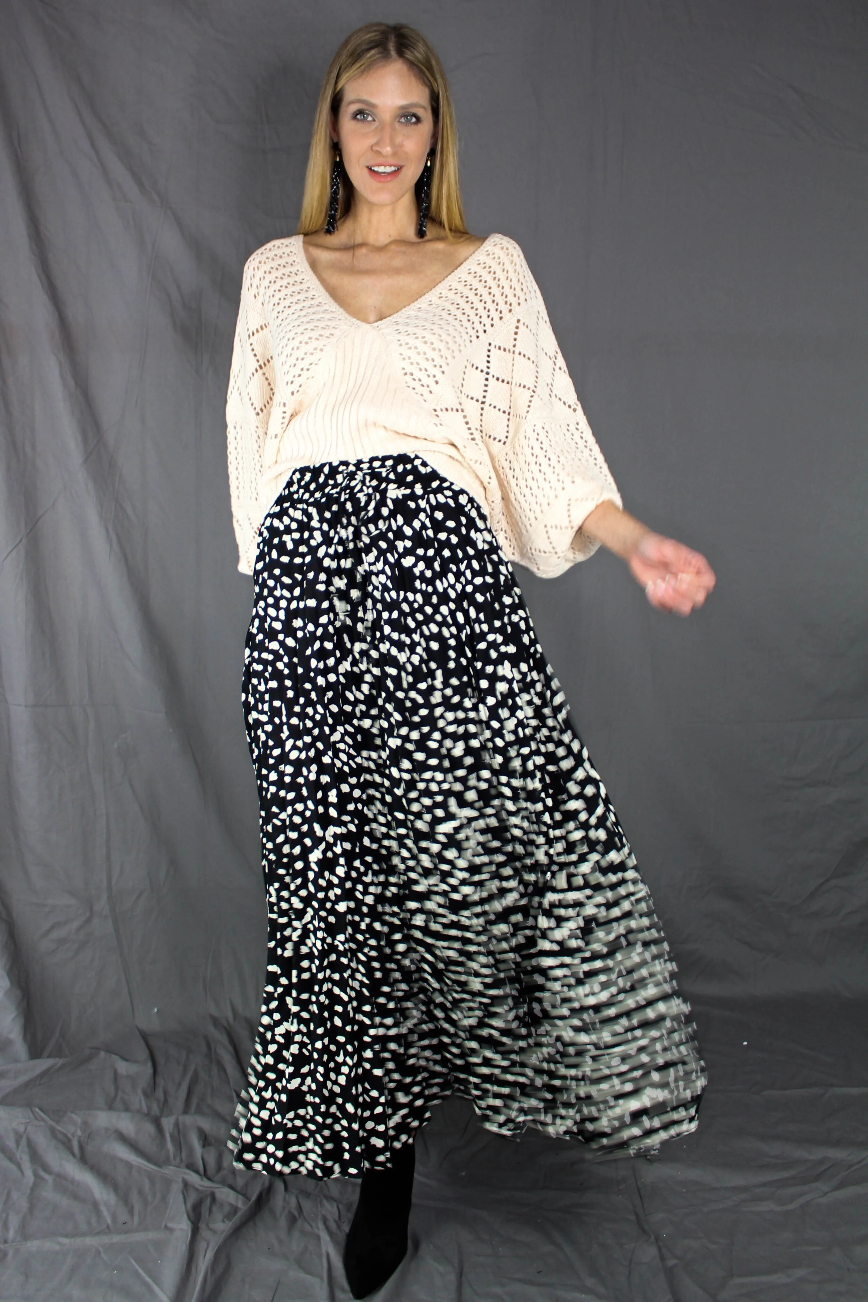 Clermont Printed Maxi Skirt