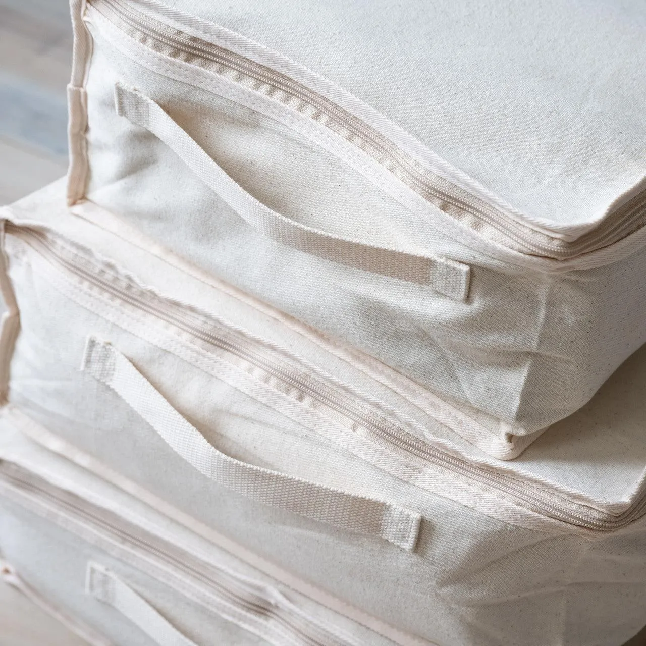 Clothing Storage Bags - 10oz Thick Off-White natural Cotton - Small