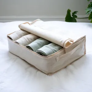 Clothing Storage Bags - 10oz Thick Off-White natural Cotton - Small