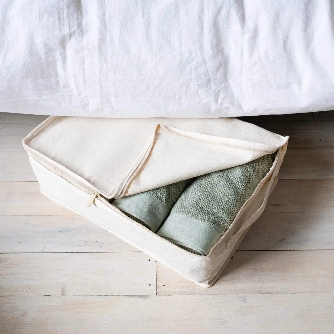 Clothing Storage Bags - 10oz Thick Off-White natural Cotton - Small