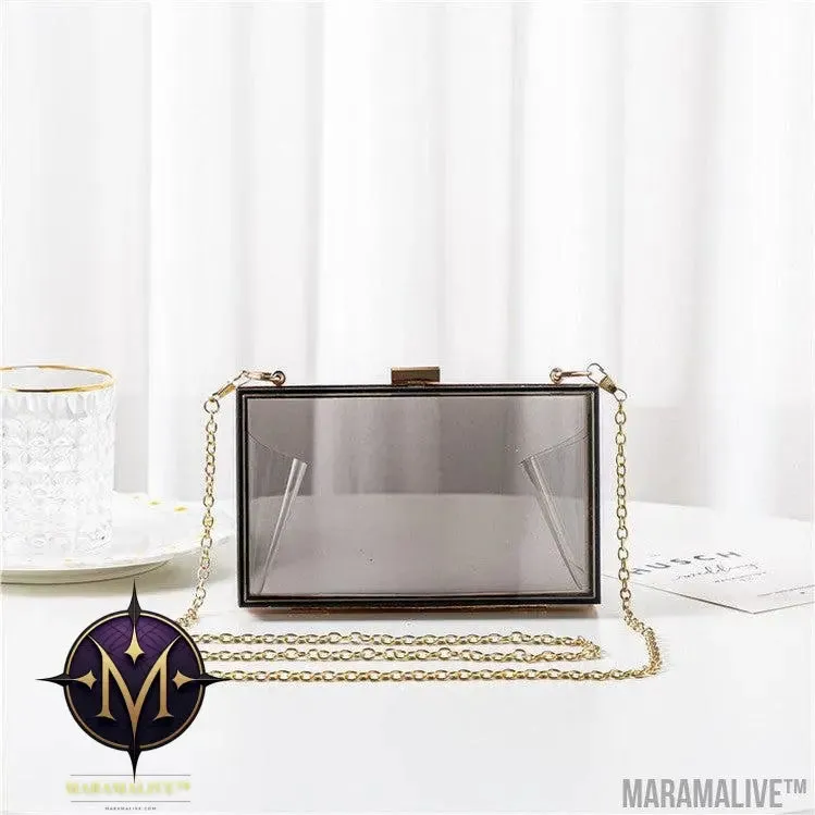 Colorful Acrylic Women's Candy Color Handbags